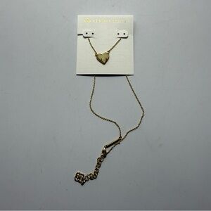 Kendra Scott Gold Heart Necklace